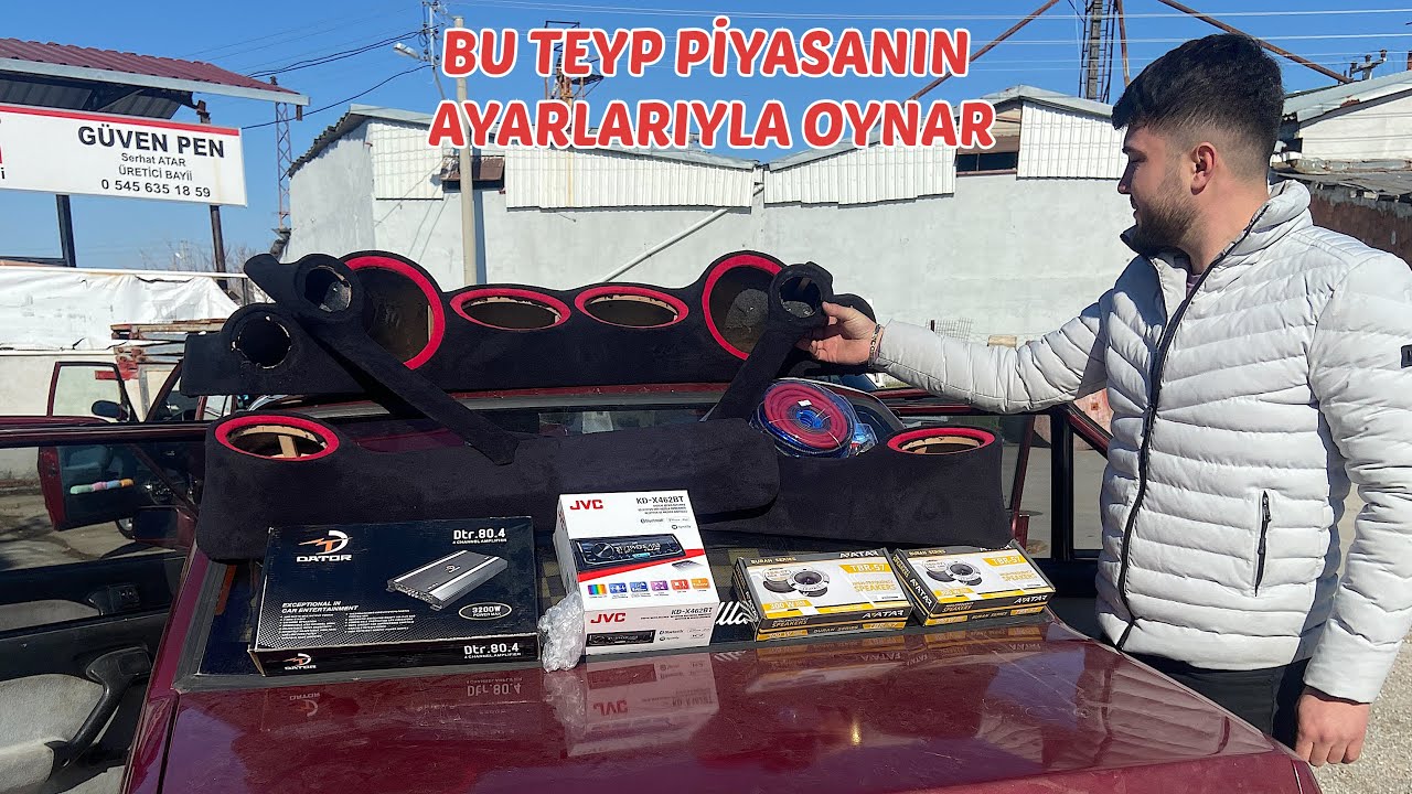 PİYASAYA DAMGA VURACAK İŞLEMCİLİ JVC 4 VOLT ÇIKIŞLI TEYP.VE SES SİSTEMİ RESTORE ÇALIŞMAMIZ.