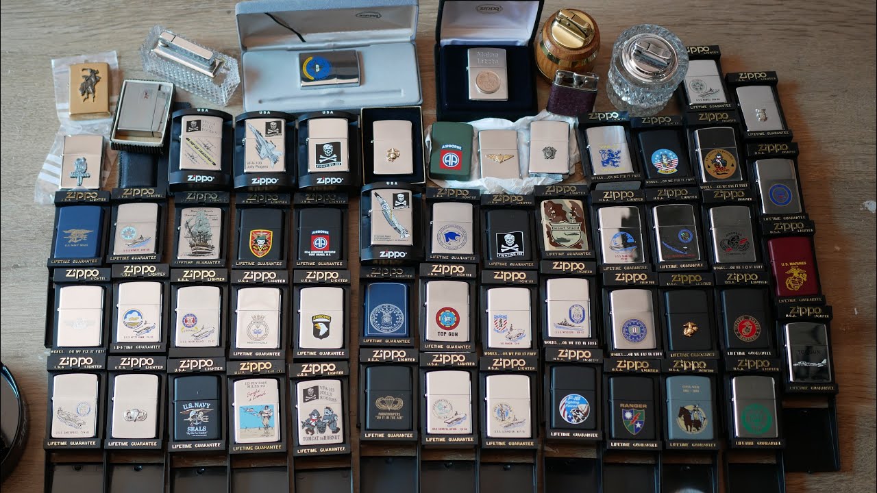 Một trong những Lô Hàng Zippo Quân Sự / Hải Quân Mỹ mới cập bến cuối năm !