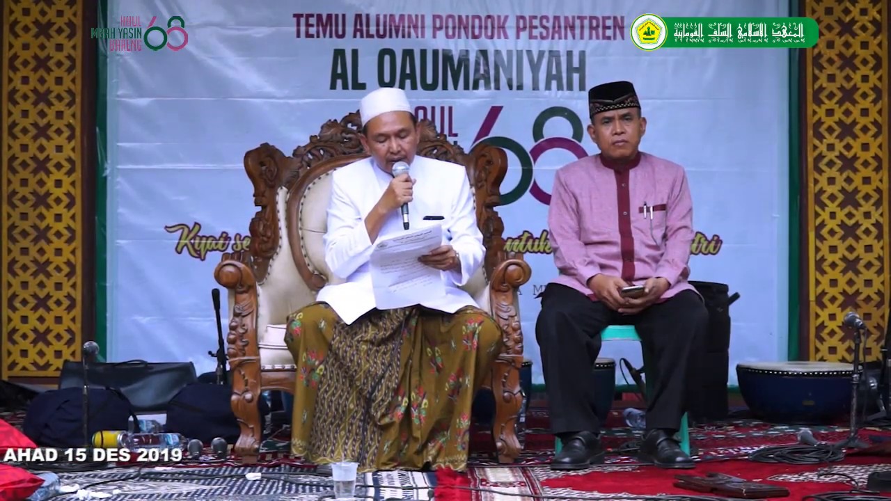 Ijazah Massal oleh KH. M. Mujib | Haul Mbah Yasin ke 68