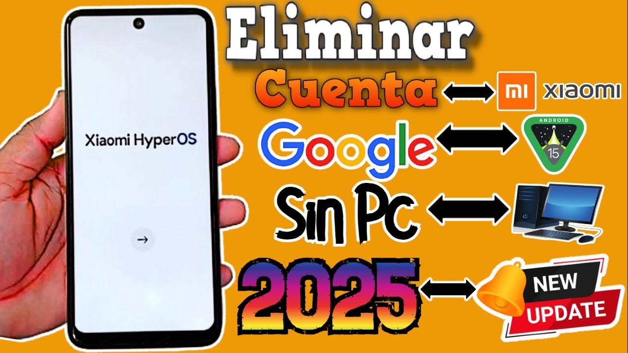 Todos Xiaomi Redmi Poco Android 15 Frp Bypass sin PC 2025 Nueo Metodo SIN PC