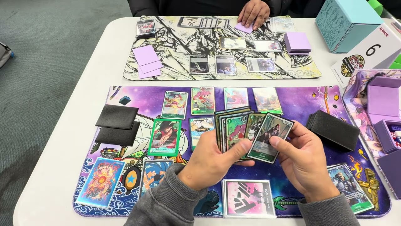 One Piece TCG Op14 Locals G Mihawk vs B Imu