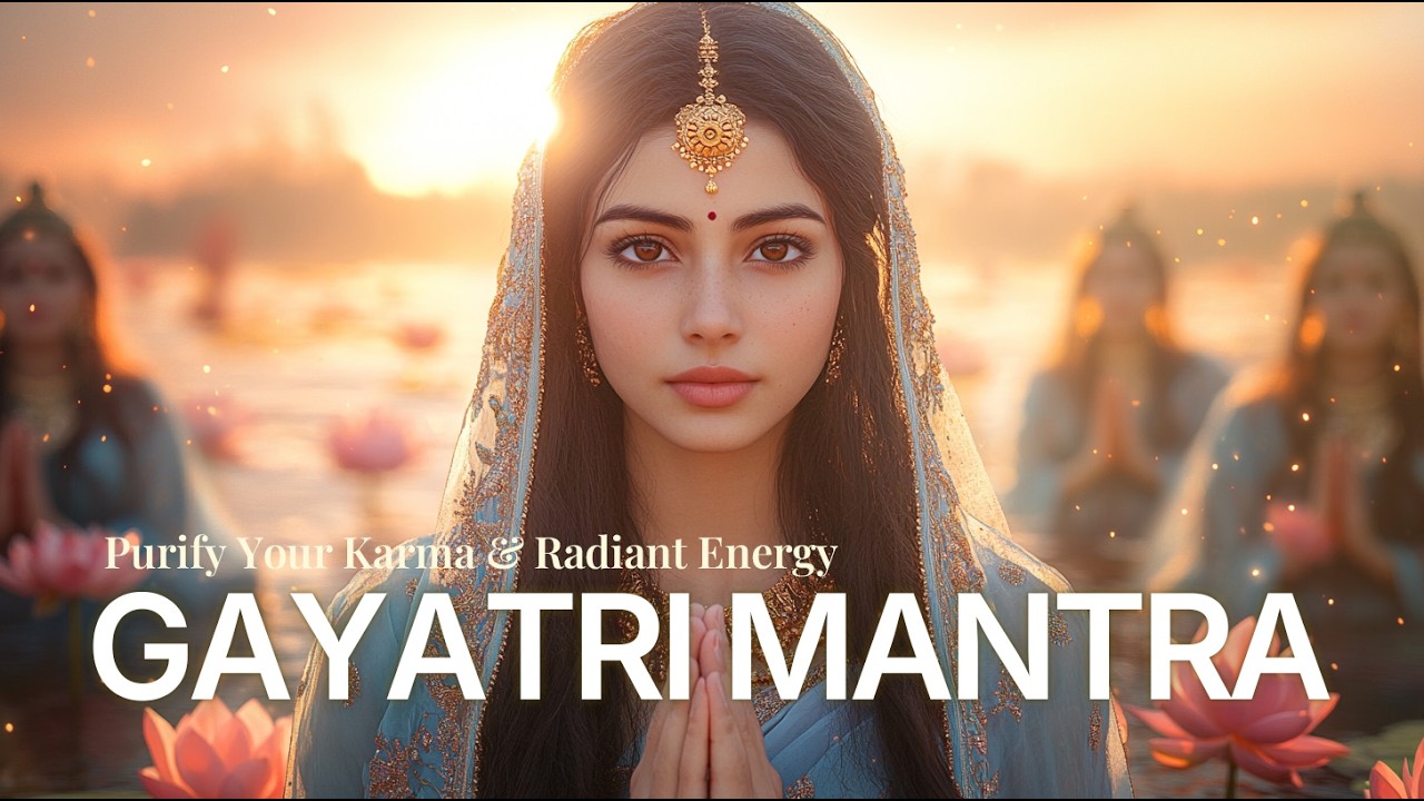 ☀️𝟏𝟎𝟖 𝐓𝐈𝐌𝐄𝐒  Feel Grounded Again: Restore Your Inner Balance | Gayatri Mantra