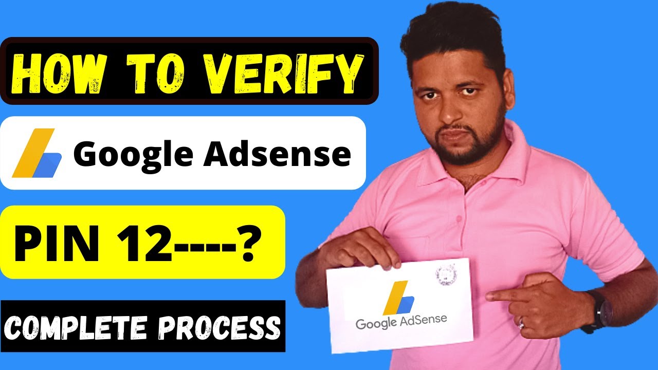 Google Adsense PIN Verification 2022 | Google Adsense PIN Verification India | Verify Adsense PIN