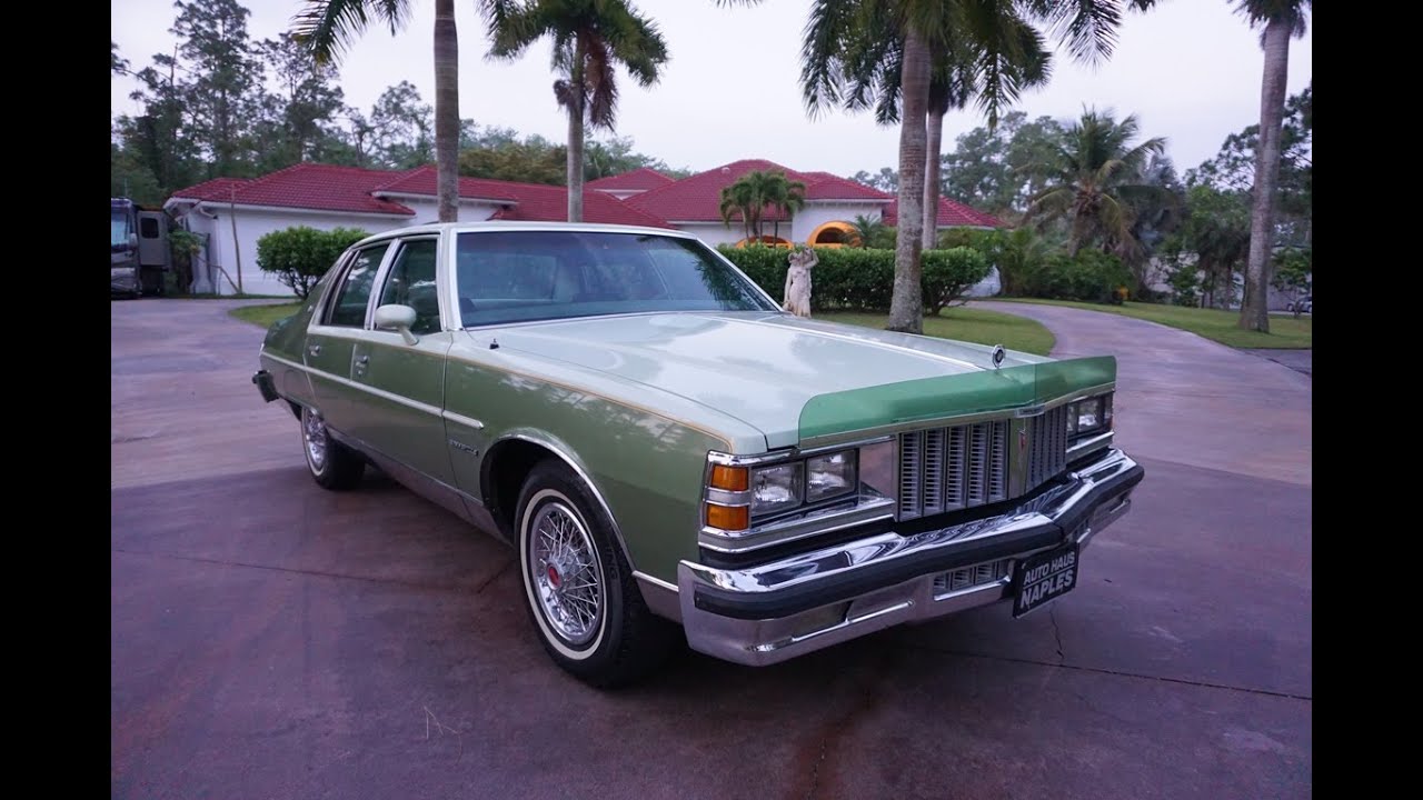 The Last Great American Luxury Cars - The GM B-Bodies like This Pontiac Bonneville Were Very Smooth