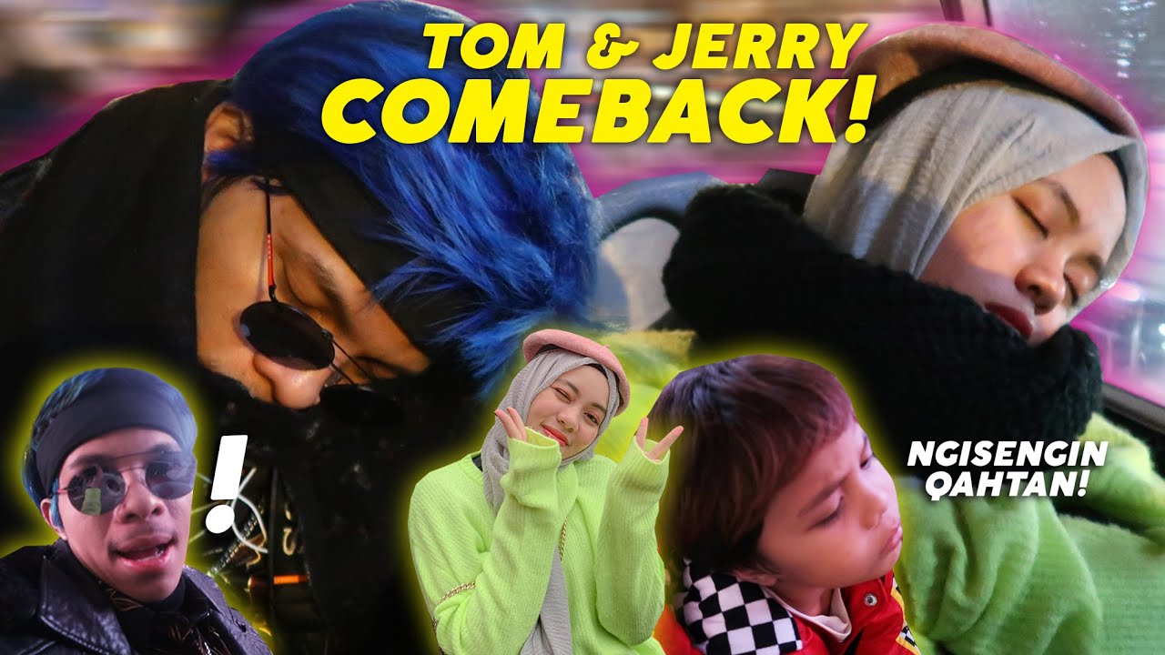 TOM&JERRY DUDUK SEBELAHAN LAGI -.- seruwww jalan jalan