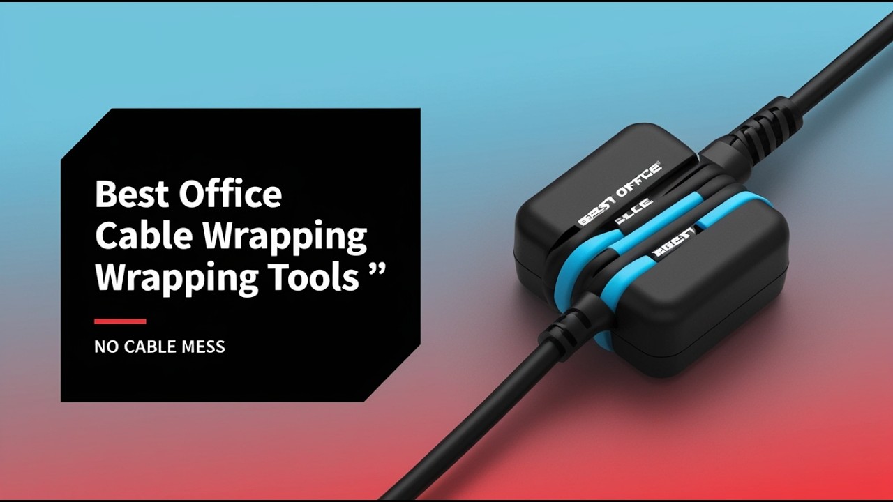 Stop Cable Mess! 5 Best Office Cable Wrapping Tools Review
