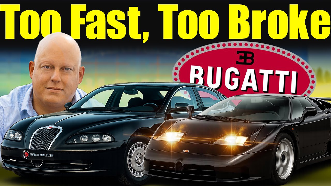 The Bugatti Tragedy: When They Built Marvels and No One Bought!