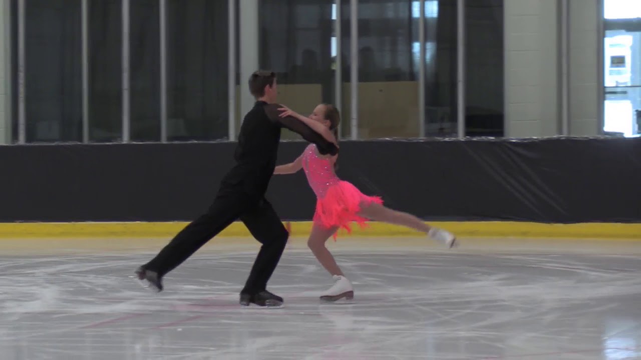 Amelia Boone:Malcolm Kowan - Novice Pattern Dance - Cha Cha Congelado - 2018 Secionals AB-NWT-NUN