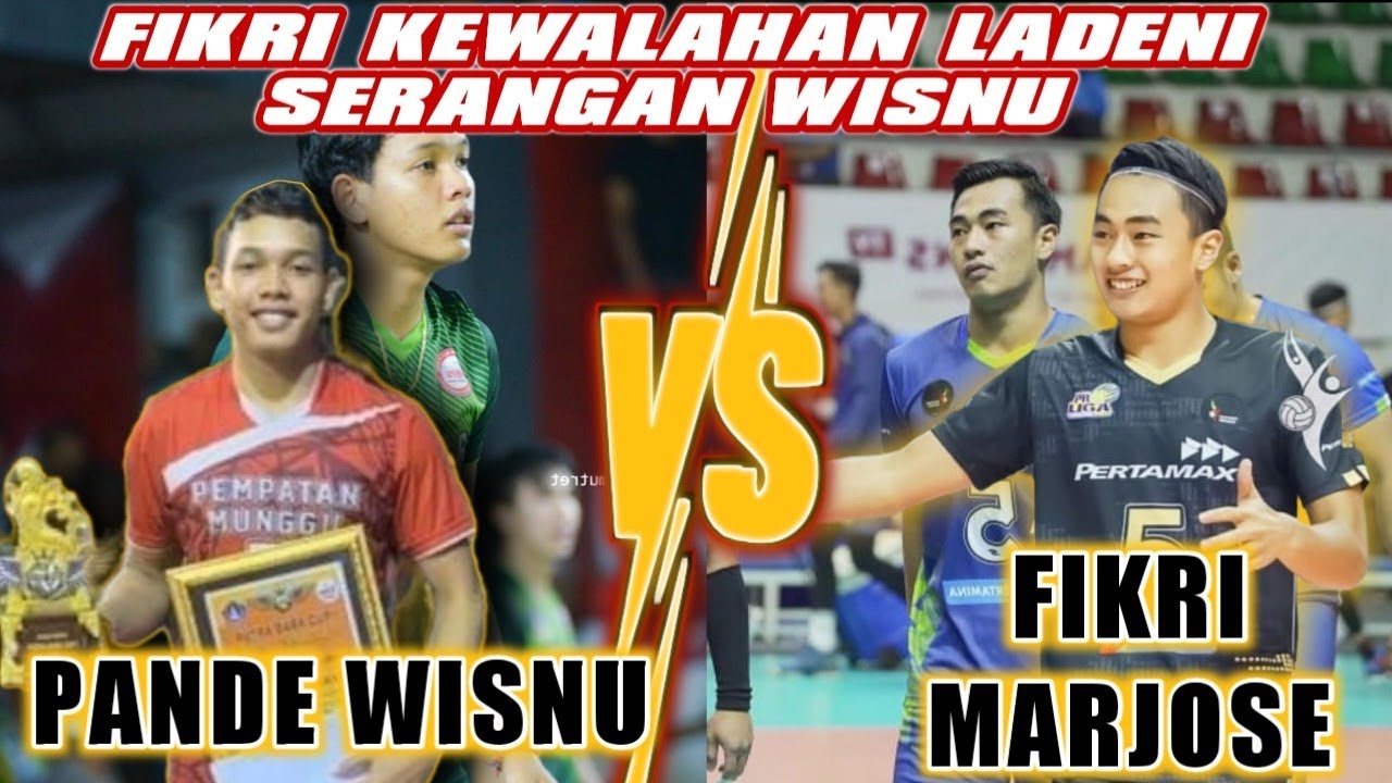 PANDE WISNU VS FIKRIJOSE Wisnu Buktikan Lokal Bali Mampu Bersaing Dengan Kelas Proliga ‼️