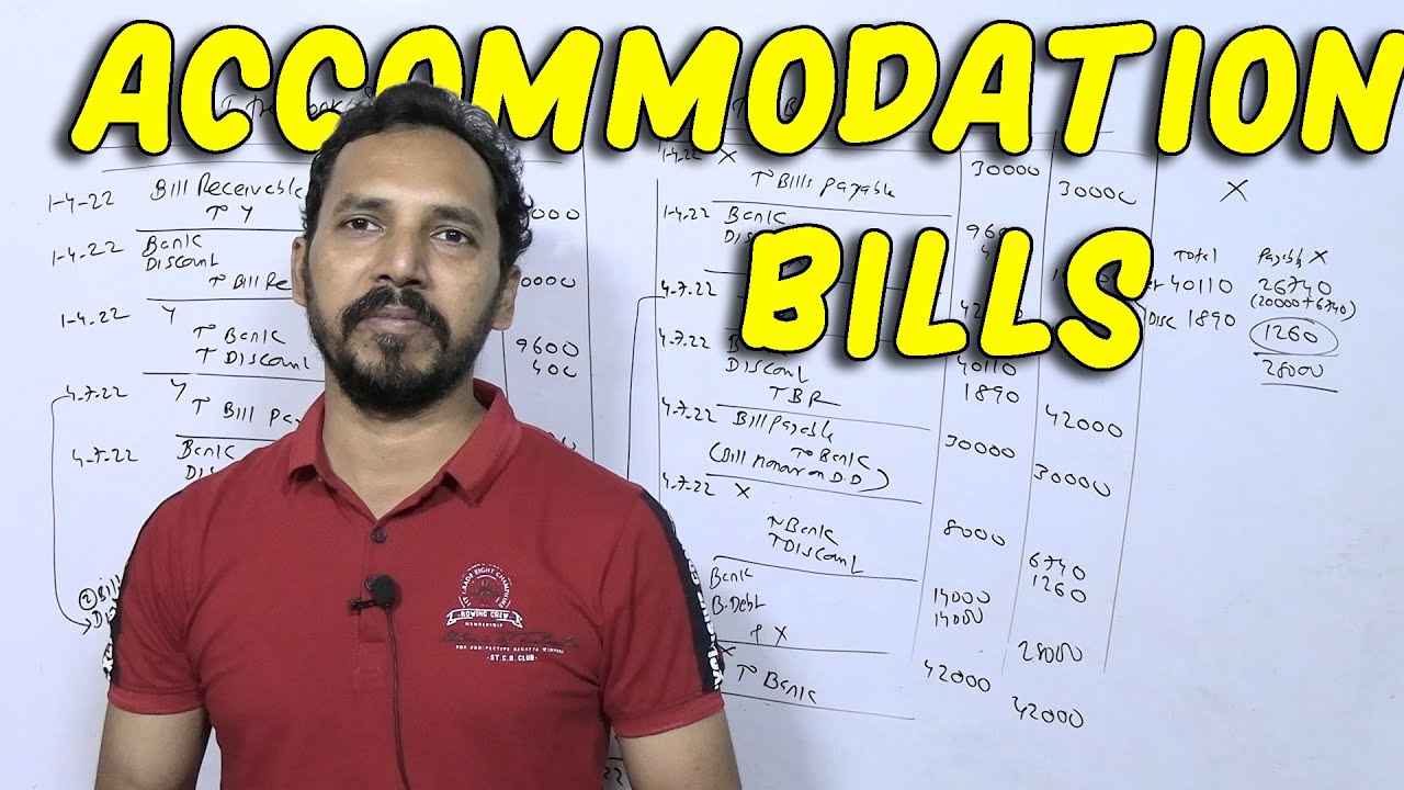 Accommodation Bill (Bills of Exchange ) CA Foundation