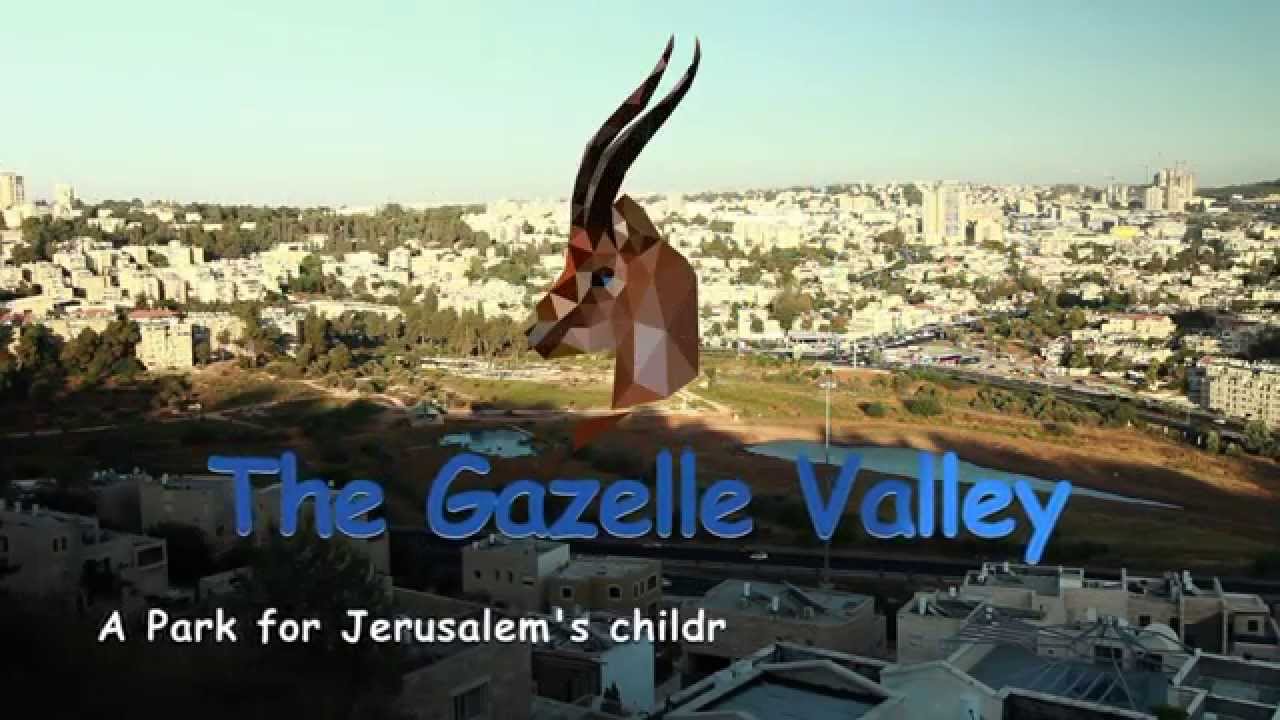 The Gazelle Valley Park in Jerusalem