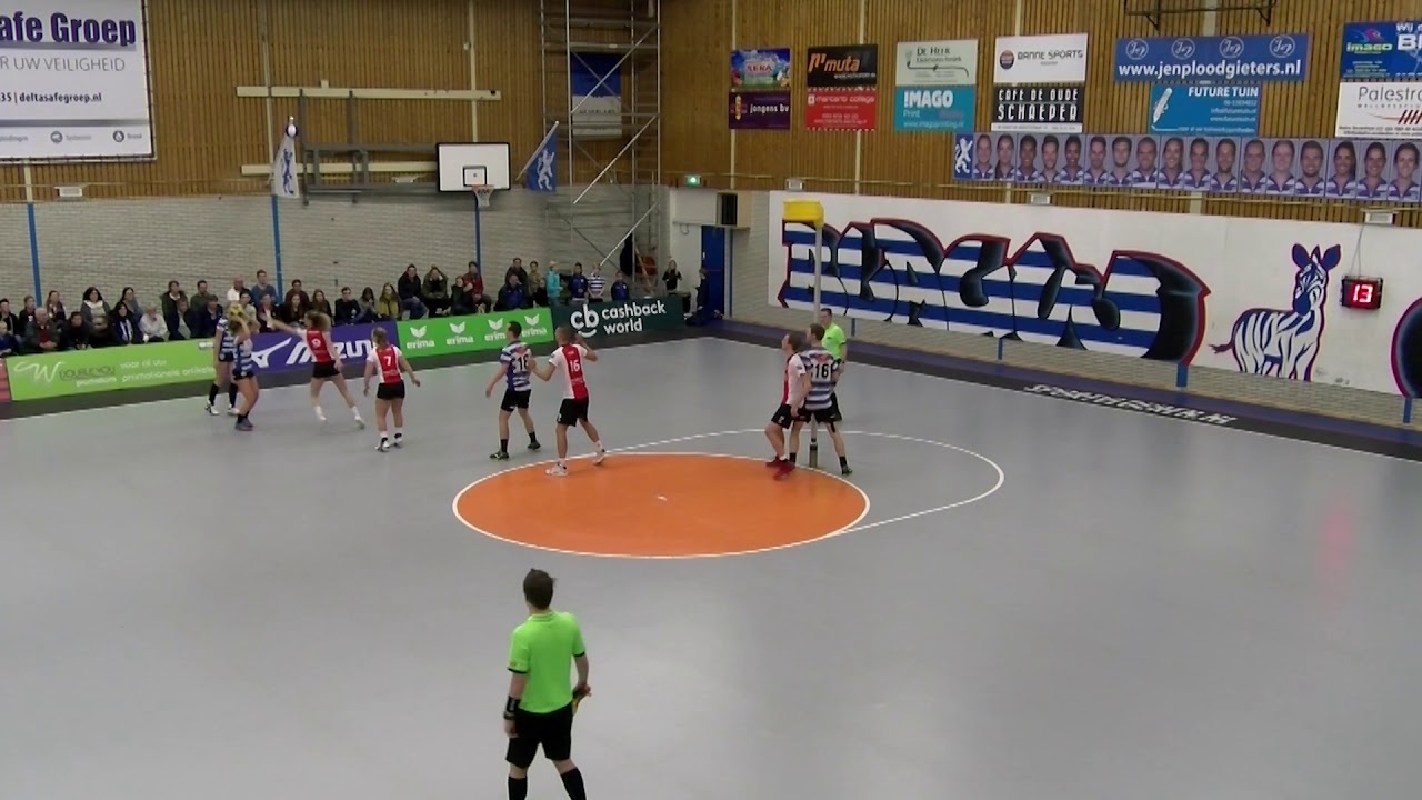 Korfbal League Samenvatting, speelronde 9: Blauw-Wit - TOP