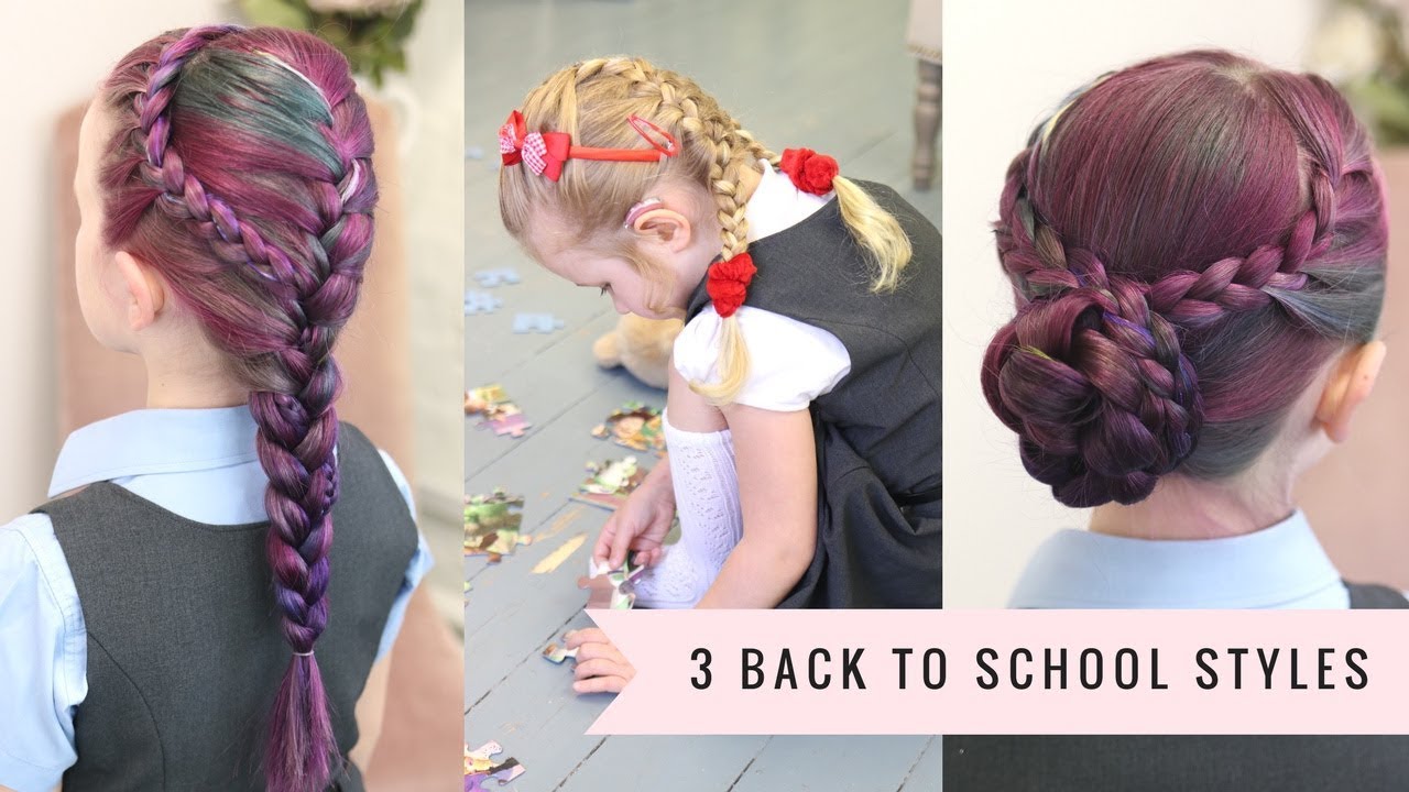 3 Easy Back To School Styles by SweetHearts Hair (Part 2)