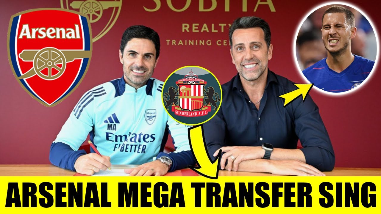 AGENT TEES UP MEGA-TRANSFER TO ARSENAL AFTER ENQUIRY FOR NEW EDEN HAZARD! ARSENAL NEWS TODAY