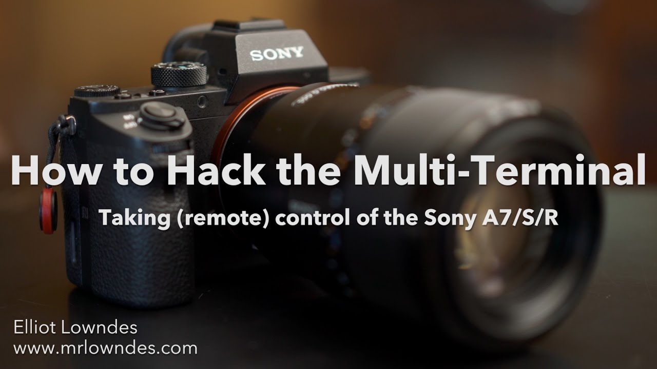 How to hack the Multi-Terminal: Taking (remote) control of the Sony A7/S/R