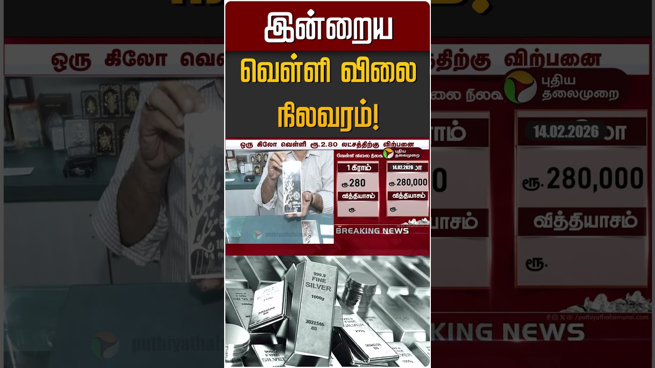 இன்றைய வெள்ளி விலை நிலவரம் | Silver | Silver Rate
