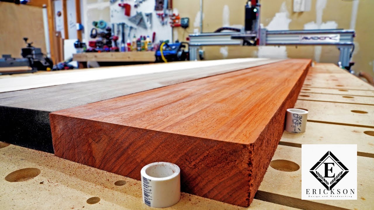 This SAVED my back! Flattening Lumber with my AVID CNC