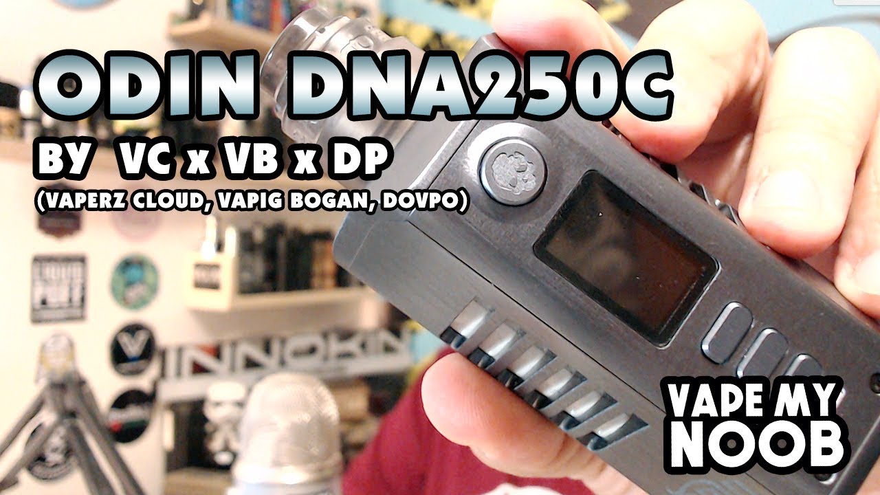 Odin DNA250c by Vaperz Cloud, Vaping Bogan & Dovpo | vapemynoob