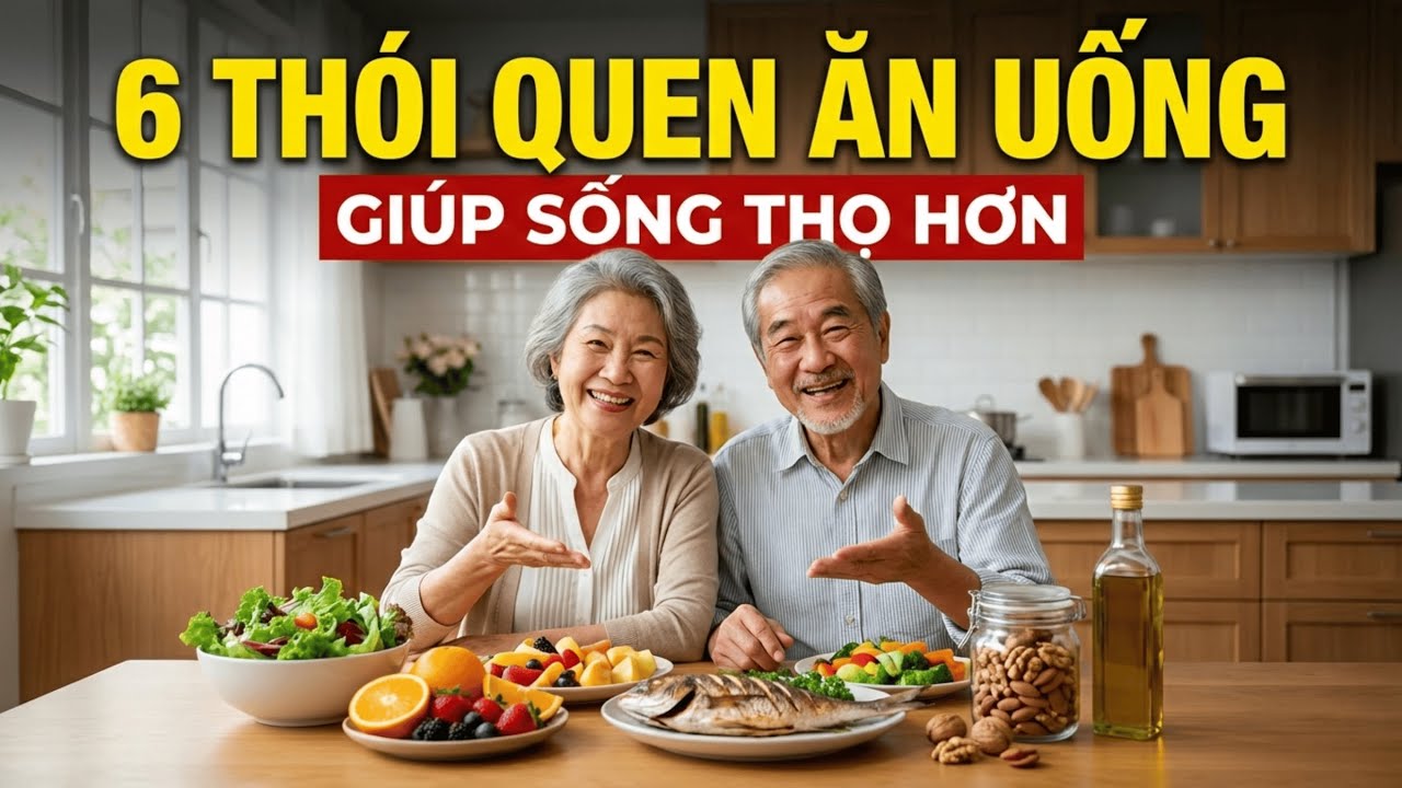 6 Thói Quen Ăn Uống Giúp Sống Thọ Hơn – Bí Quyết Ăn Đúng Để Khỏe Mỗi Ngày