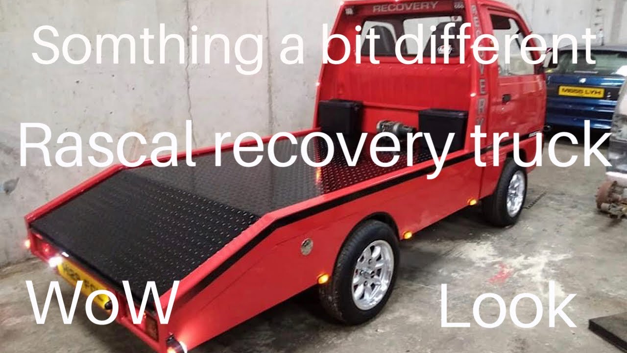 MINI RECOVERY! | Bedford Rascal Recovery Truck Conversion: Pickup To Car Transporter