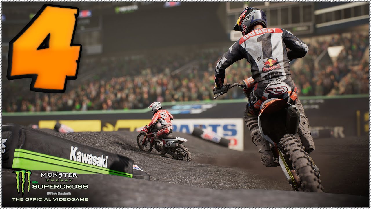 Monster Energy Supercross 3 CARRIERA ITA | PARTE 4 | contratto non rispettato