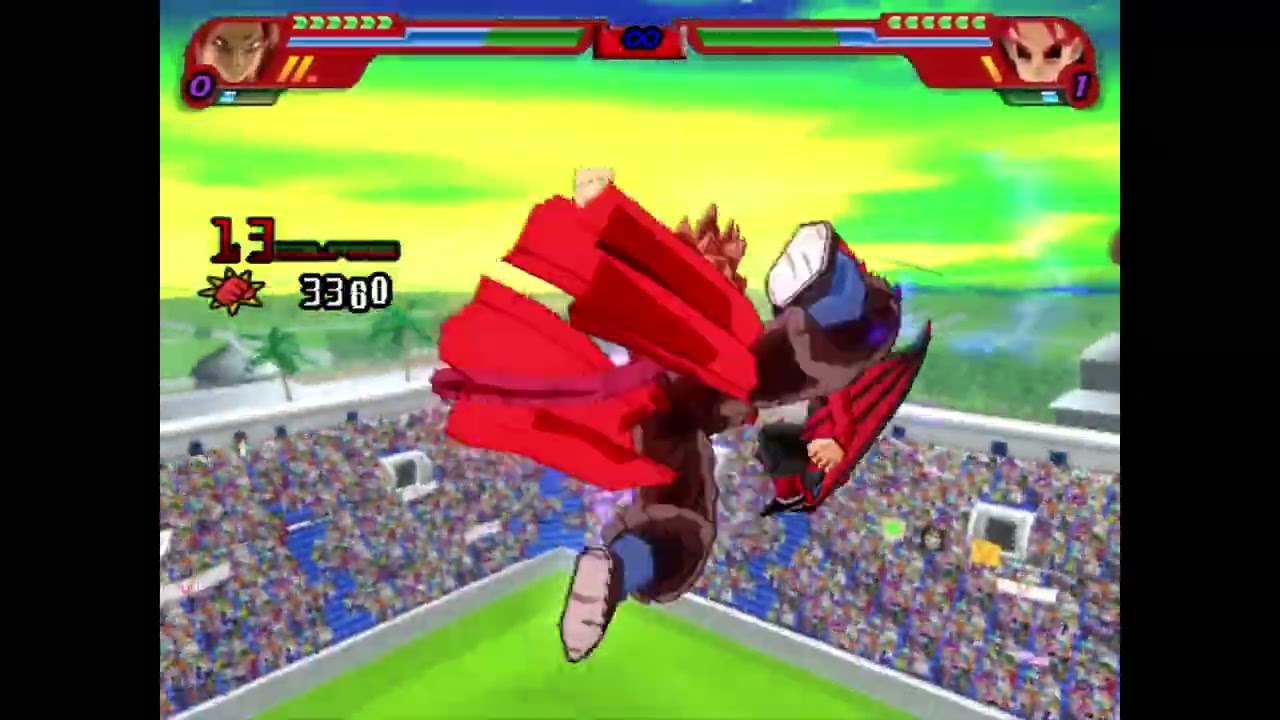 DBZ BT3 GOKU XENO vs EVIL GOTEN
