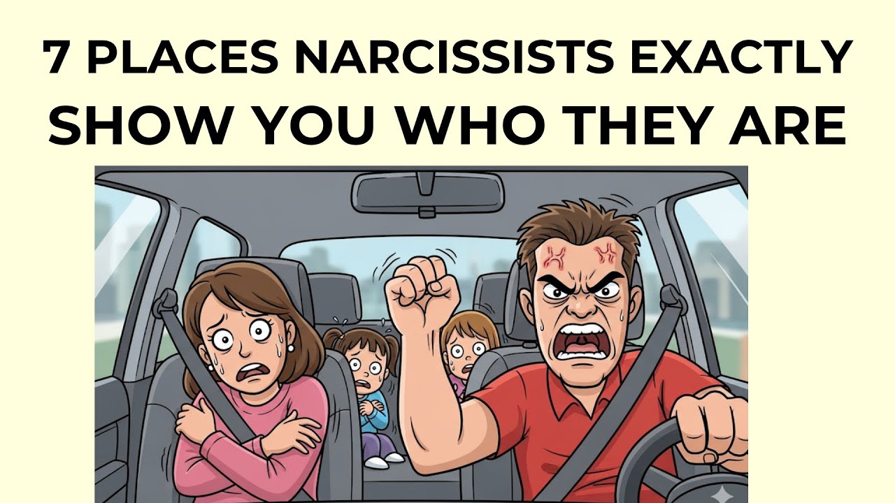7 Places Where Narcissists Show You Exactly Who They Are