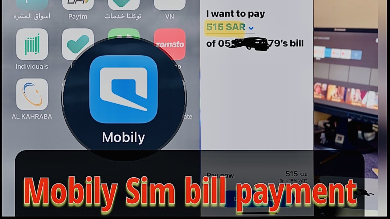Mobily internet sim ka bill online apne mobile phone se kaise Pay Kare. How to pay bill online Mobil