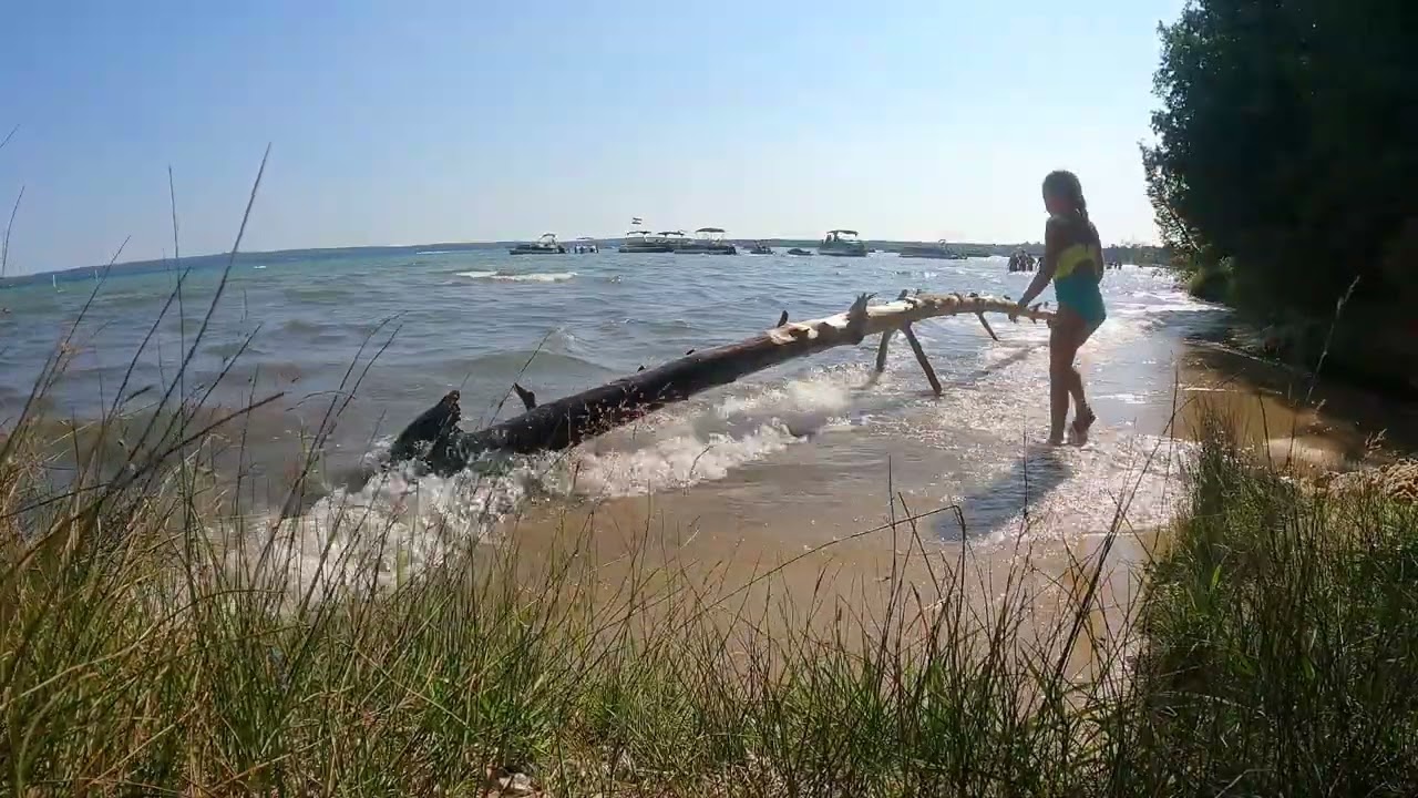 Higgins Lake Michigan Shore Line ASMR