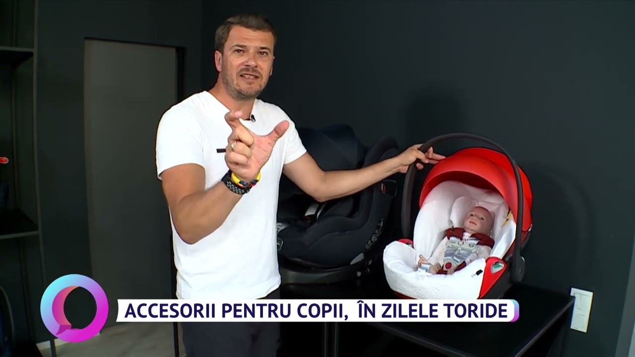 Accesorii pentru copii, în zile toride