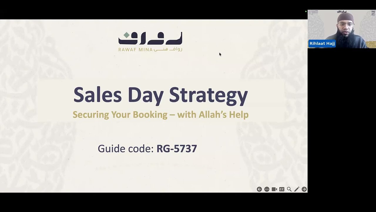 Hajj 2026 - Sales Phase 2 Prep (RG-5737)