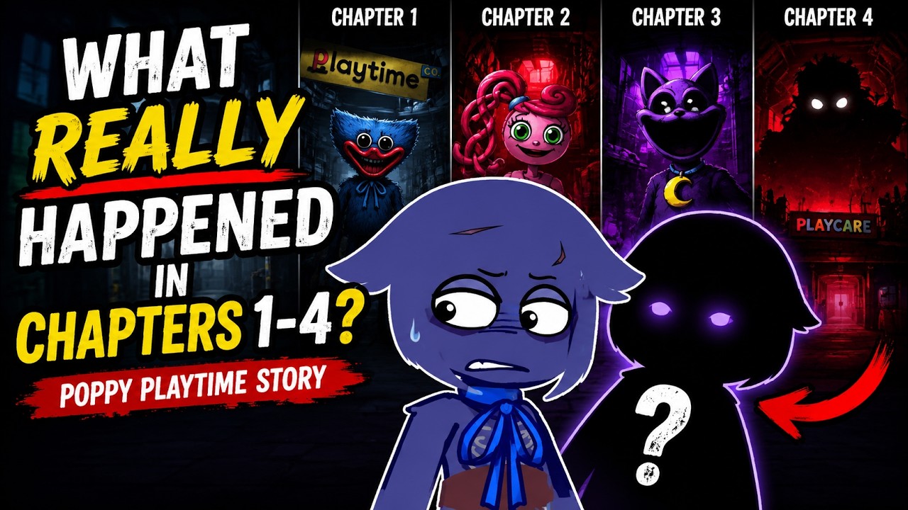 Poppy Playtime React To Chapter 1-4 | Scientist/Old Employees | The Player | Gacha React