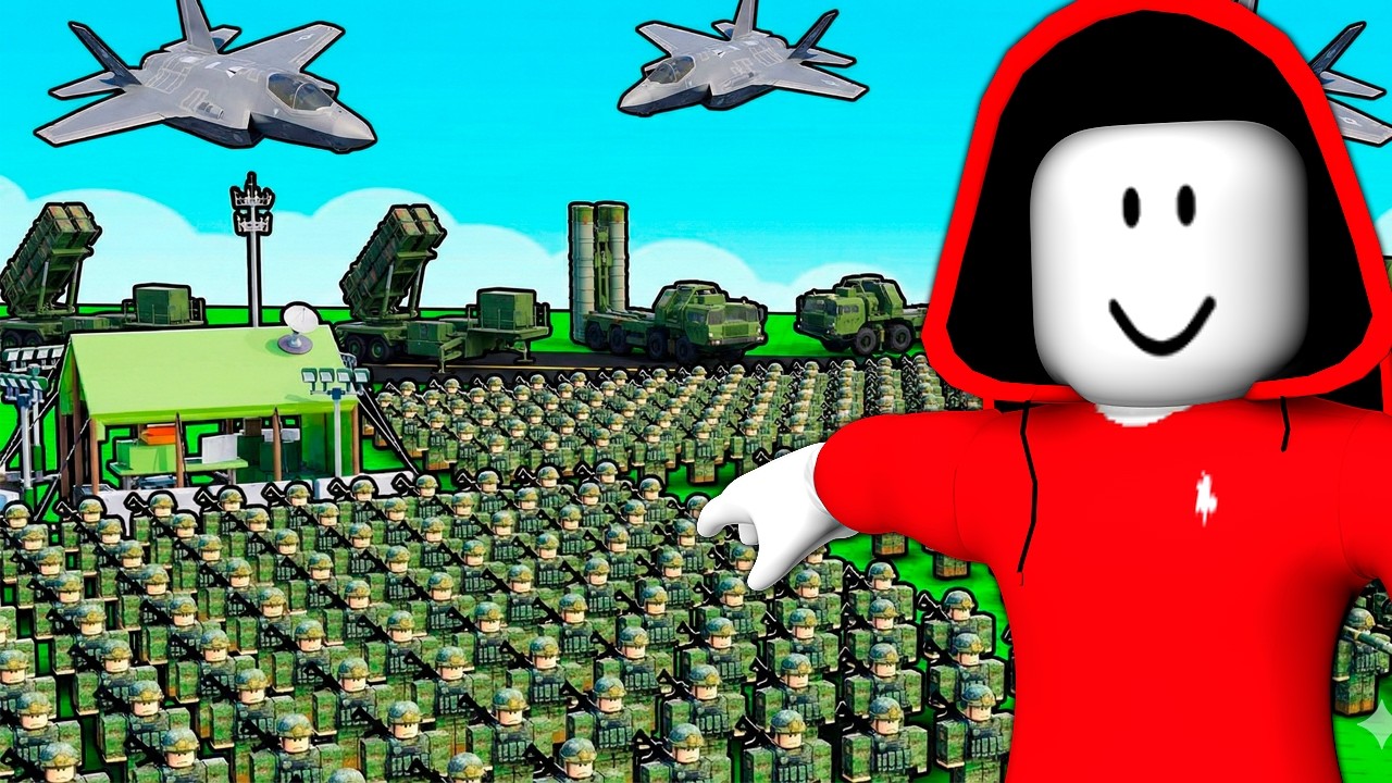 JJ and Mikey Bought MILLIONS of Soldiers to Build the World's Biggest Army in Roblox! Maizen