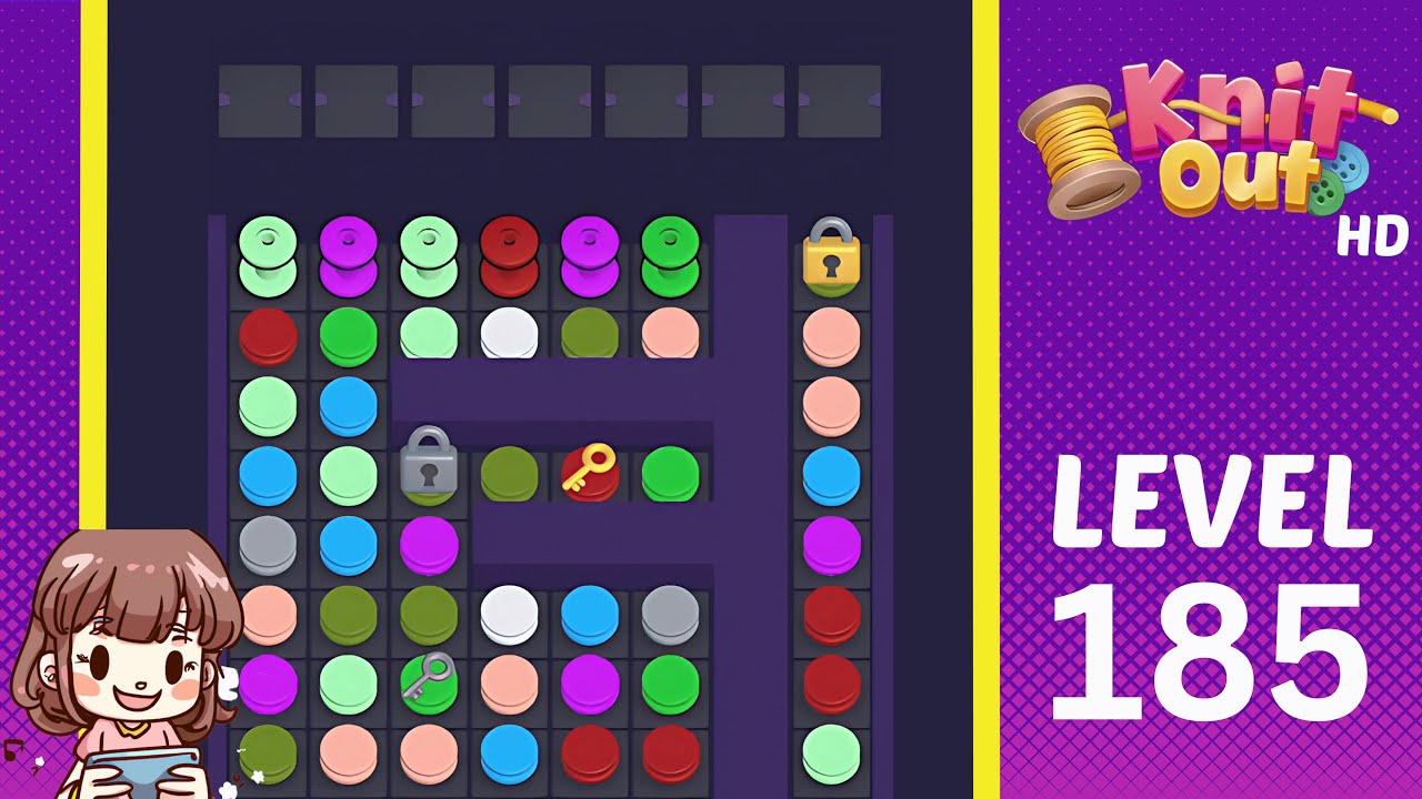 Knit Out Level 185 Solution Walkthrough
