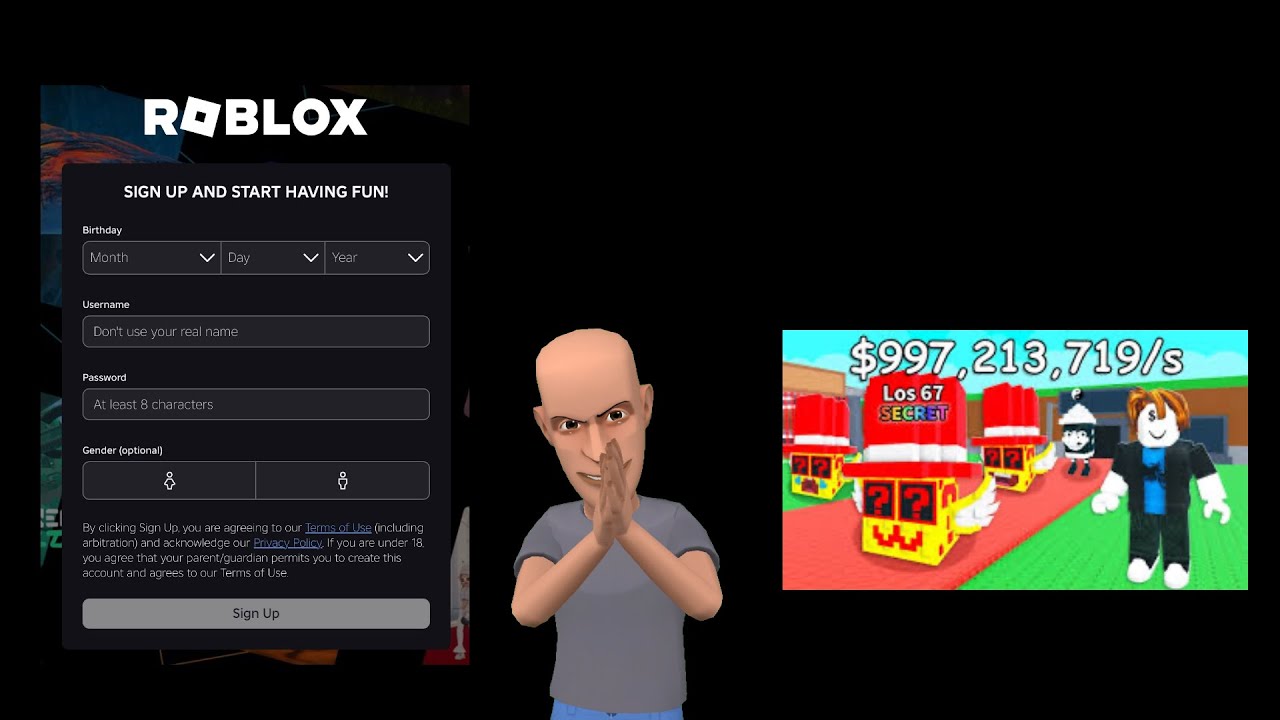 CC создает еще один аккаунт в Roblox/играет в SAB/разозлился/был заблокирован Сэмми/был наказан.