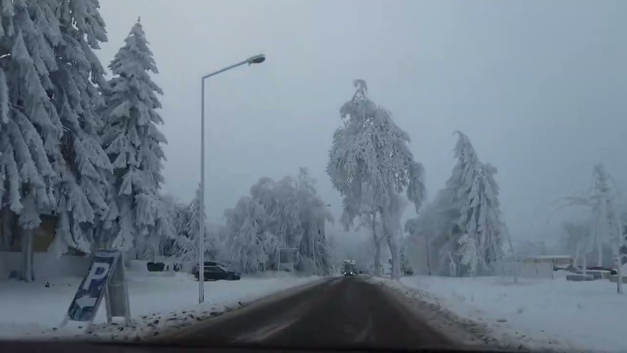 🚖❄️ Zimowy klimat na trasie Radków – Karłów!