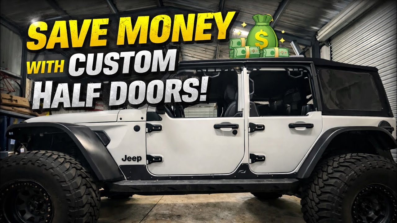 Cut your own Jeep Wrangler half doors