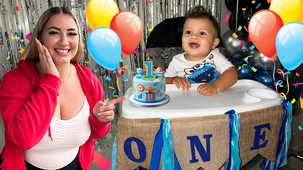 BABY ROMAN 1ST BIRTHDAY PARTY!! *EMOTIONAL*
