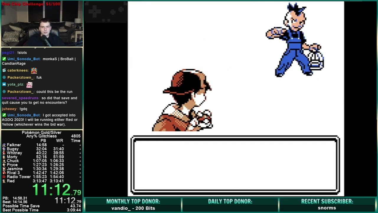 Pokemon Gold Any% Glitchless Speedrun in 3:12:50 [Current World Record]