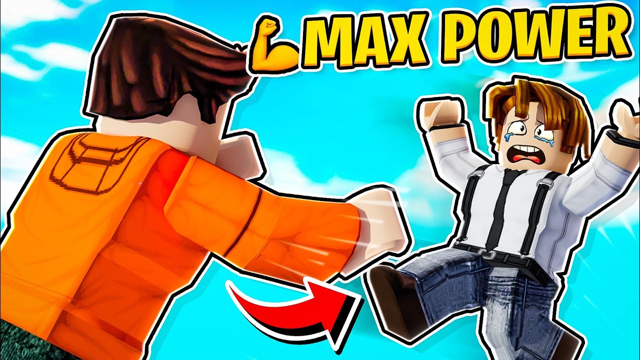 Unlocking MAX POWER in PUSHING SIMULATOR In ROBLOX
