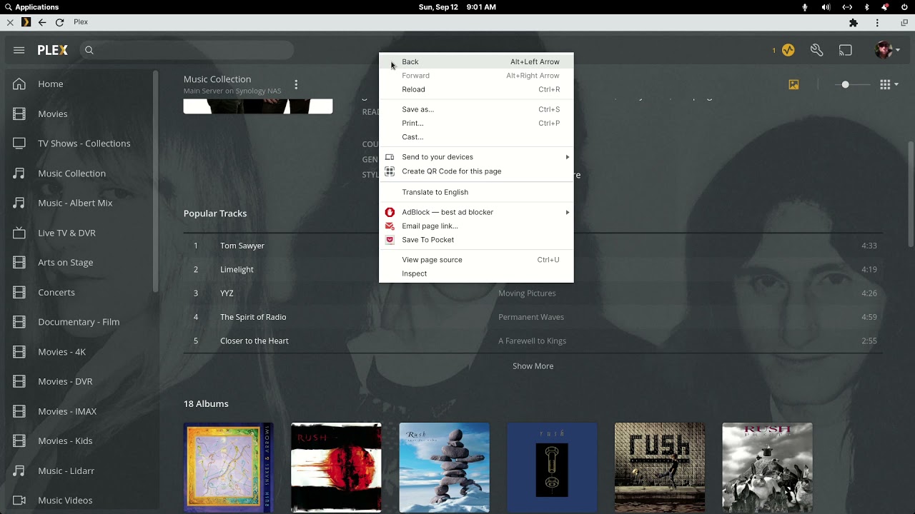 Fixing an artists found twice in a Plex Music library via Fix Match