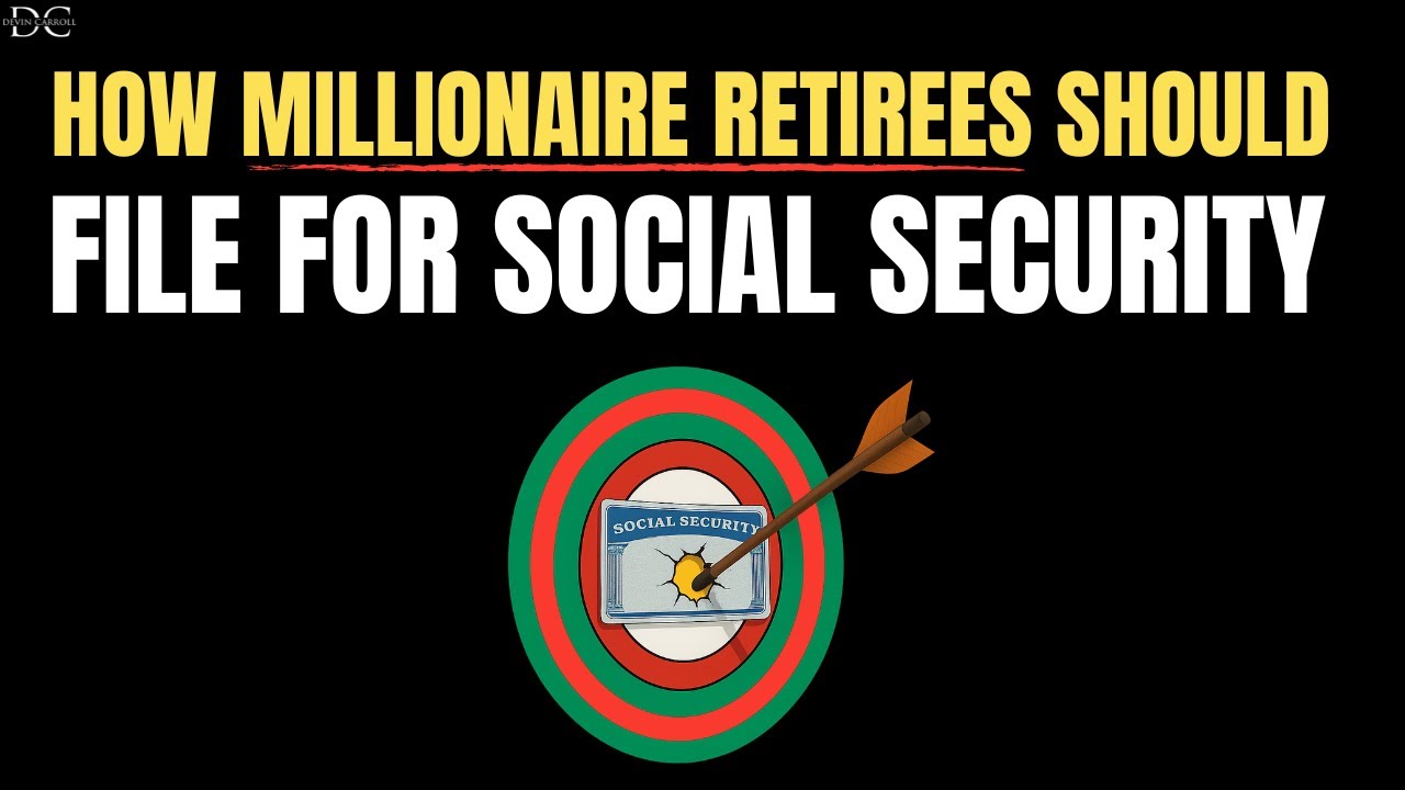 How Millionaire Retirees Should File for Social Security
