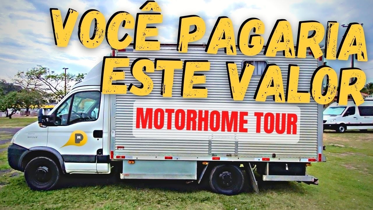 Tour pelo MOTORHOME mais discreto do Brasil - Saiba quanto ele custou