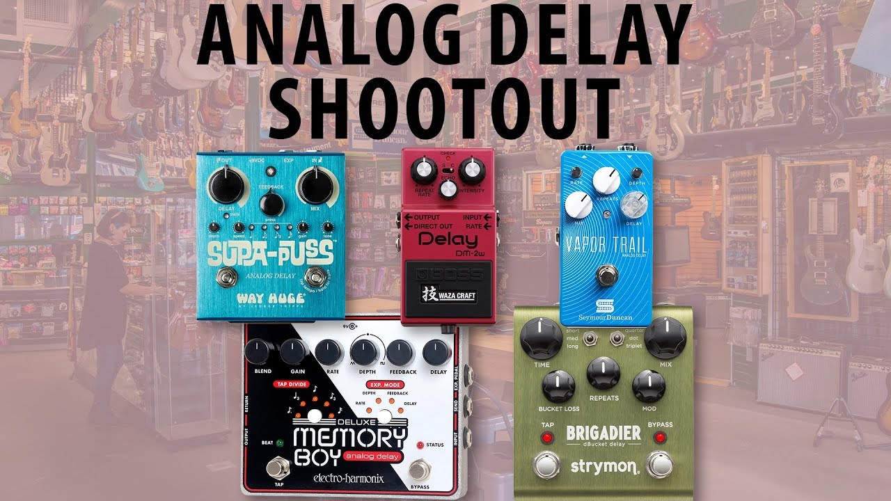 Analog Delay Shootout