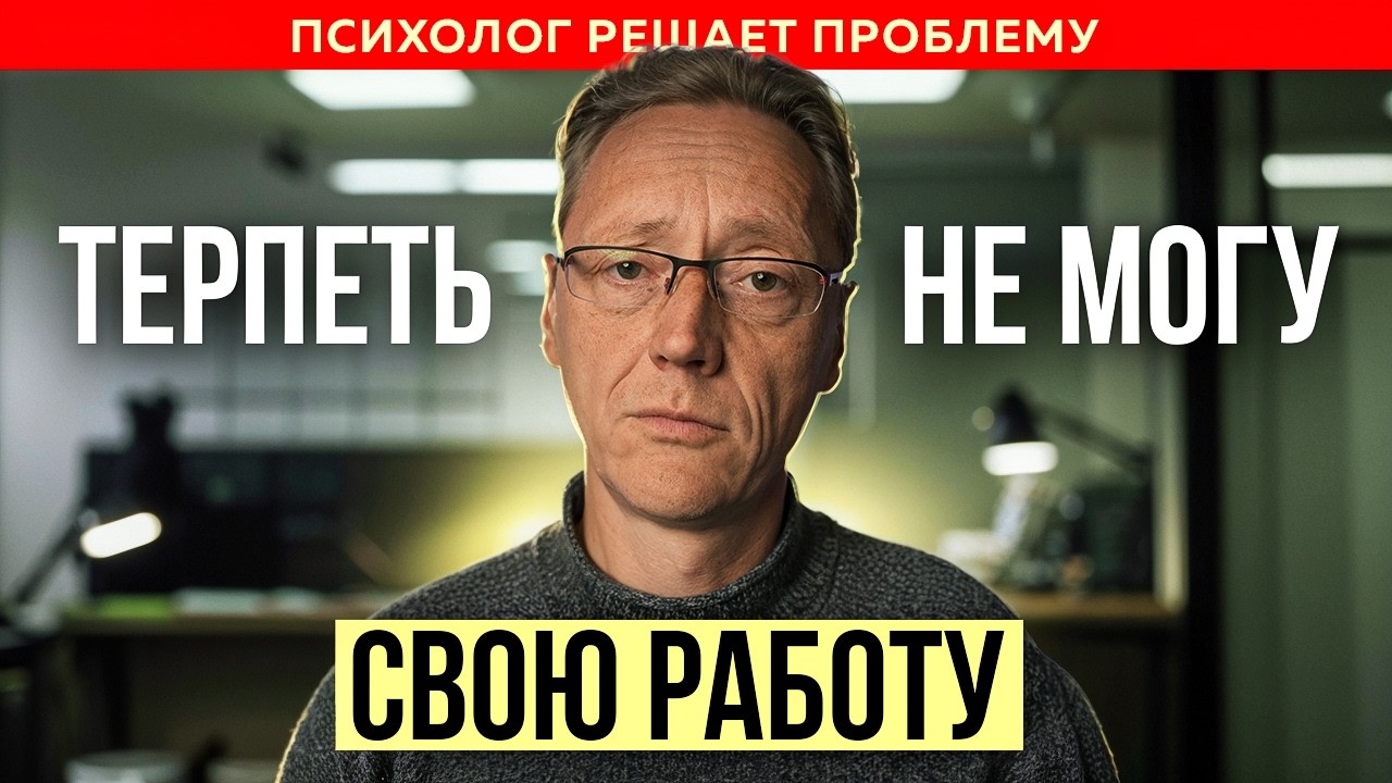Как ПЕРЕСТАТЬ насиловать себя и РАБОТАТЬ с кайфом? Выгорание на работе