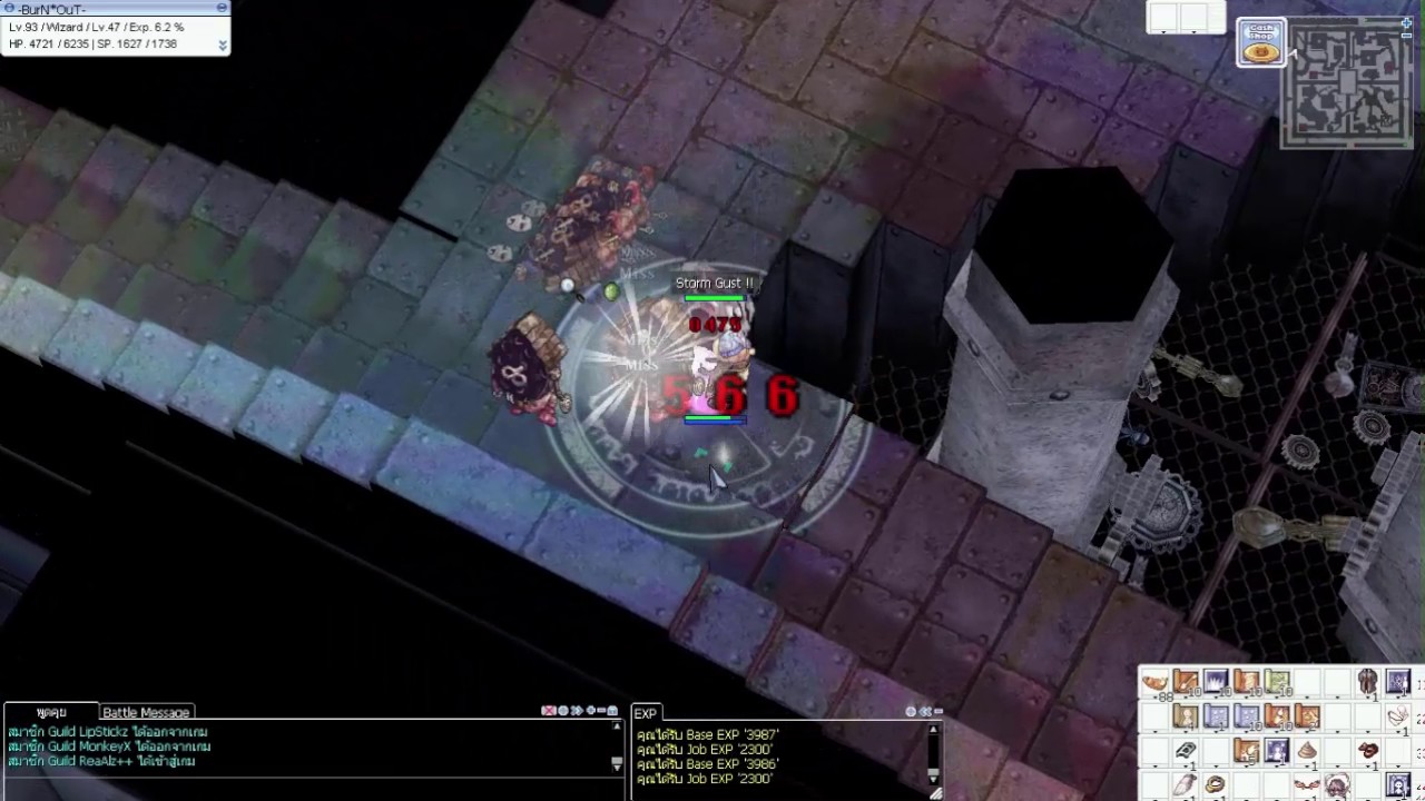 Wizard leveling solo Alarm by BurNOuT [ROEXE Sv.Thor]