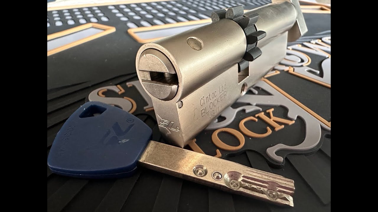BLOCKER Superlock. Редкий цилиндр from Israel.
