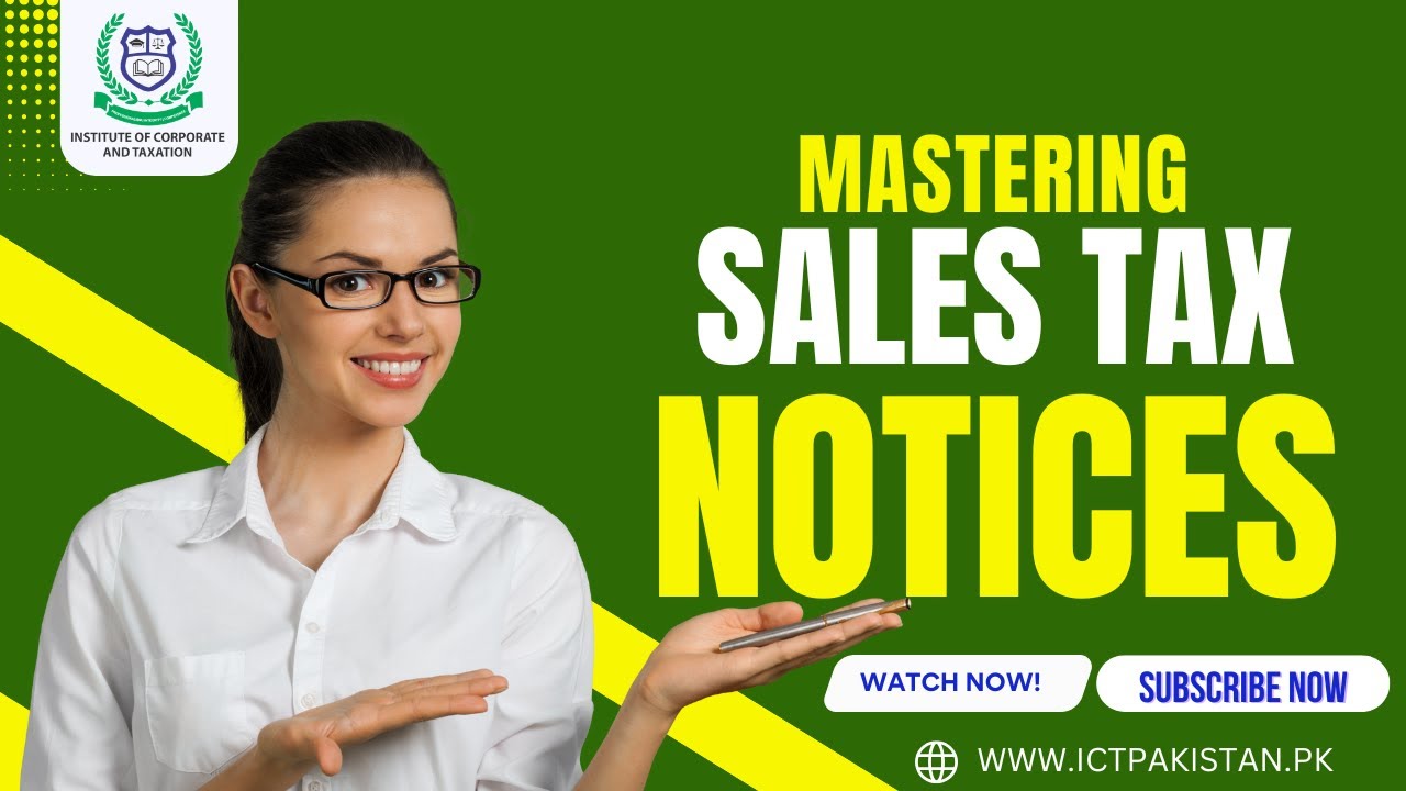 How to Respond to Sales Tax Notices in Pakistan | Complete FBR Guide