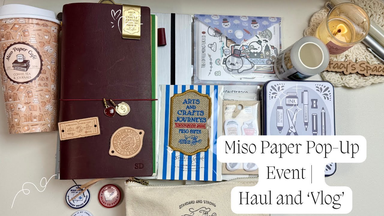 Miso Paper Pop Up Event | Chatty Vlog and Haul