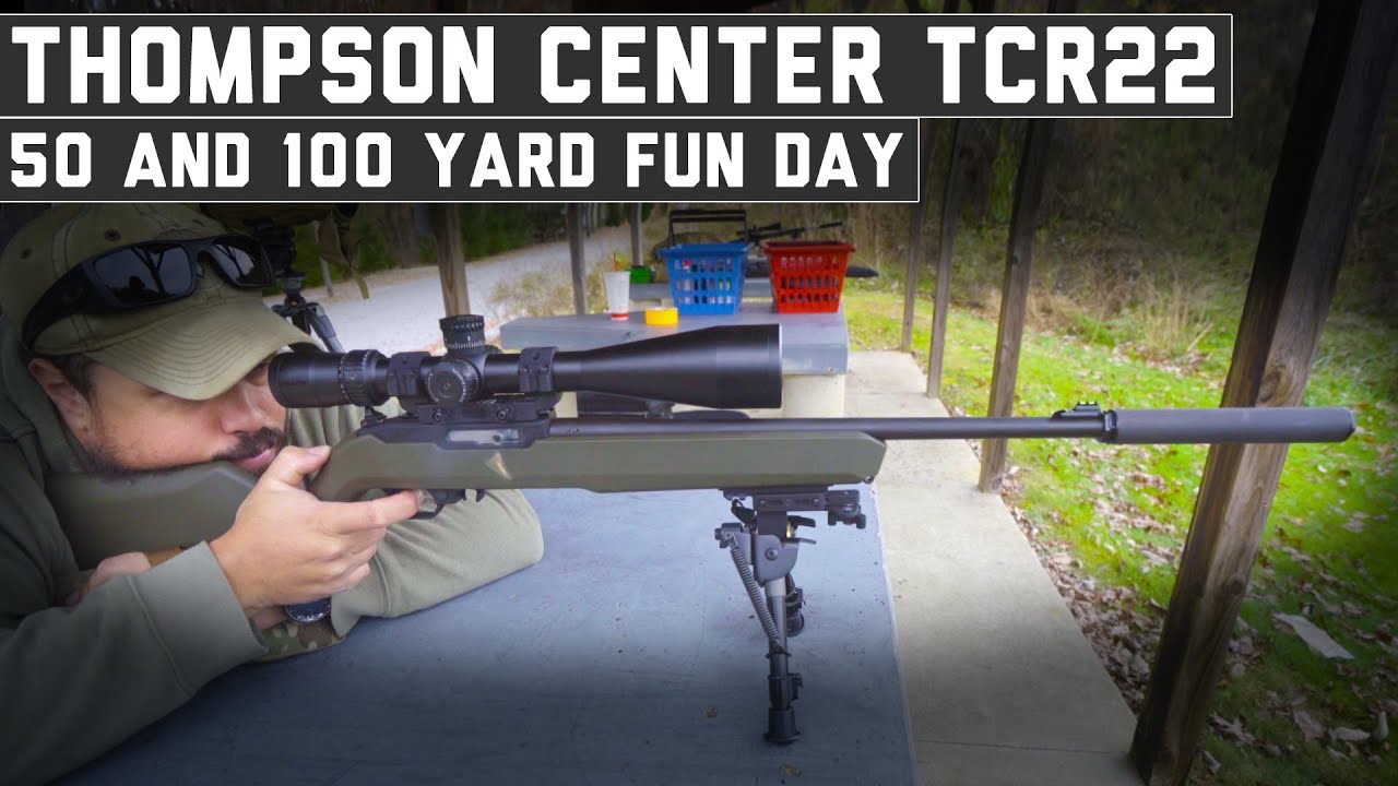 Thompson Center TCR22 First Shots! - The Proving Ground